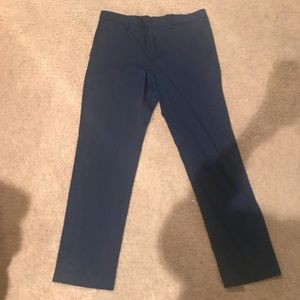 Navy suit pants